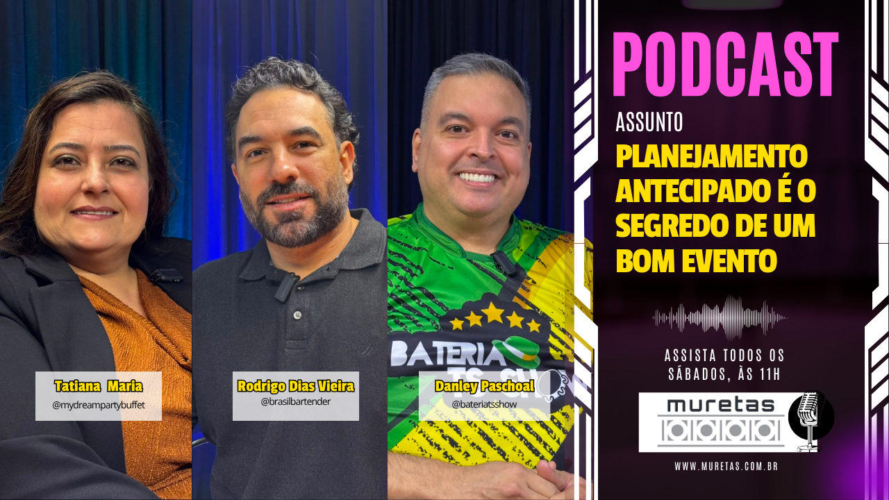 Planejamento antecipado é o segredo de um bom evento