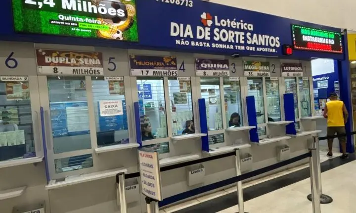 Aposta em Santos ganha R$ 724,5 mil na Lotofácil