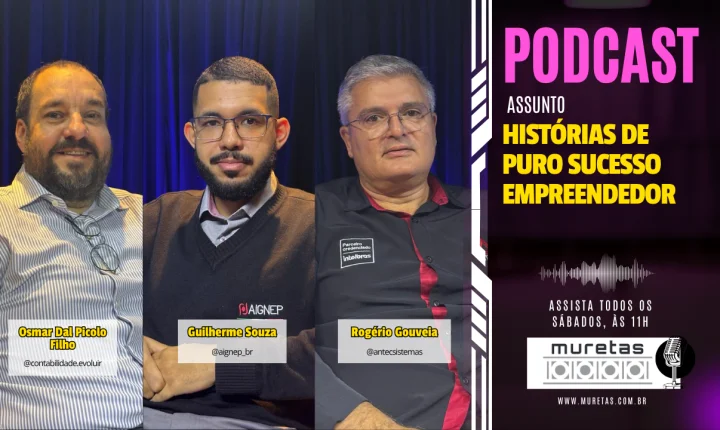 Histórias de Puro Sucesso inspiram novo episódio do Podcast Muretas